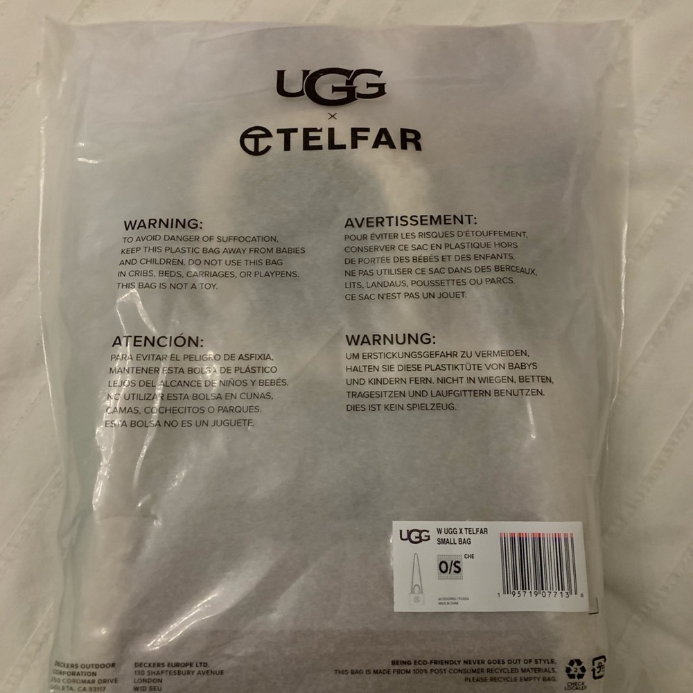 UGG x Telfar bag